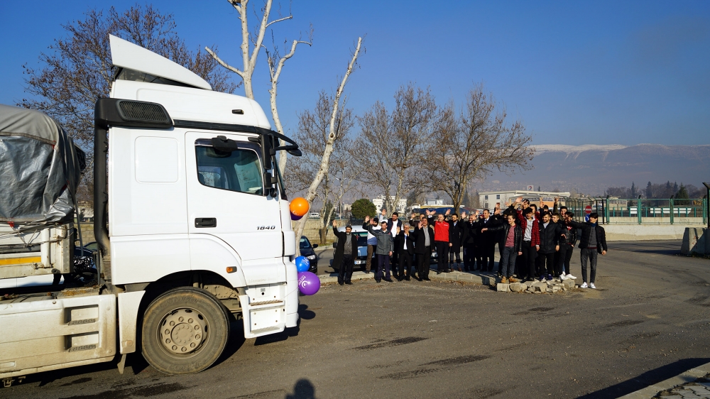 4 Tır Dolusu Yardım İdlib İçin Yola Çıktı 6