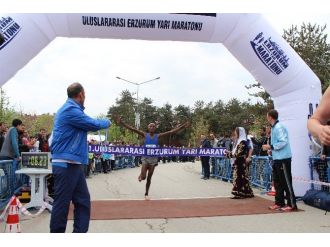 1. Uluslararası Erzurum Yarı Maratonu’na Etiyopyalılar Damgasını Vurdu