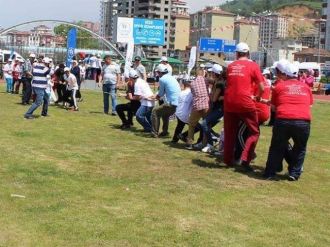 Rize’de Özel Sporcular Atletizm Etkinlikleri