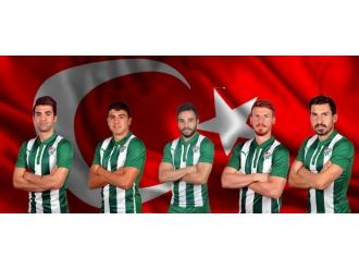 Bursaspor’da Milli Takım Sevinci