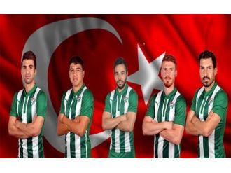 Bursaspor’da Milli Takım Sevinci