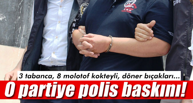 SDP binasında arama 4 gözaltı