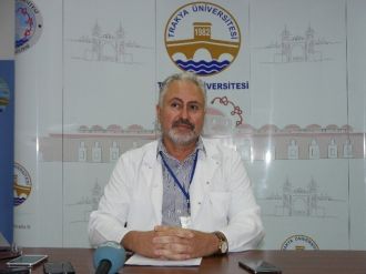 Trakya Üniversitesi Amatem Sorumlusu Öğretim Üyesi Prof. Dr. Vardar: