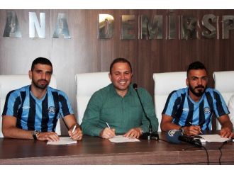 Adana Demirspor’da Çifte İmza