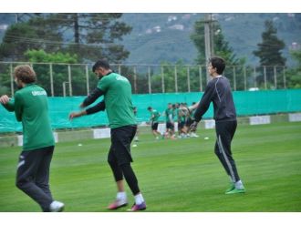 Giresunspor Günü Çift Antrenman İle Tamamladı