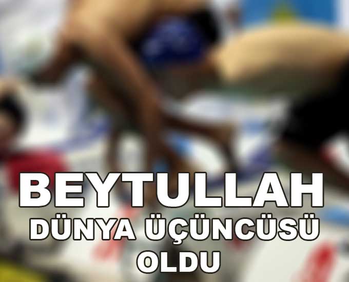 Beytullah Dünya Üçüncüsü Oldu