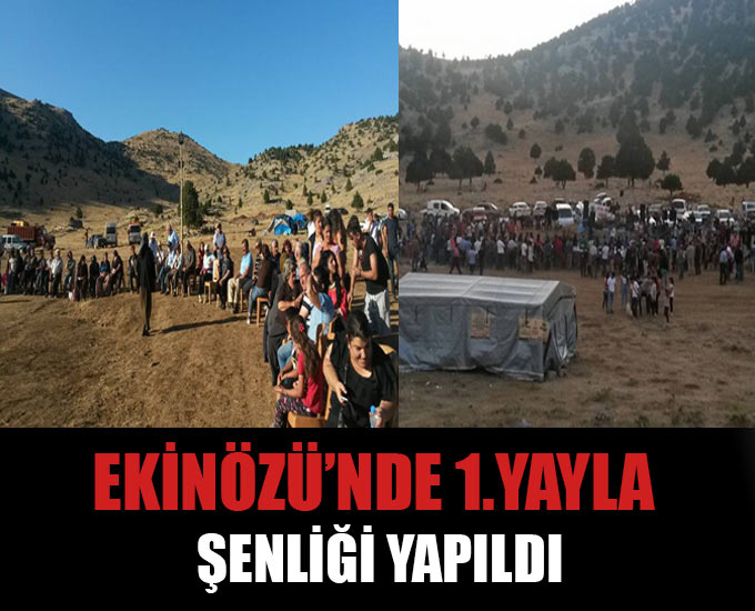 Ekinözü’nde 1.Yayla Şenliği Yapıldı