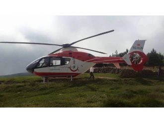 Hava Ambulansı Yayla Mevsiminde Yoğun Mesai Yapıyor