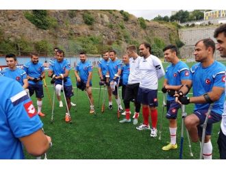 Ampute Milli Futbol Takımı Trabzon’da Kampa Girdi