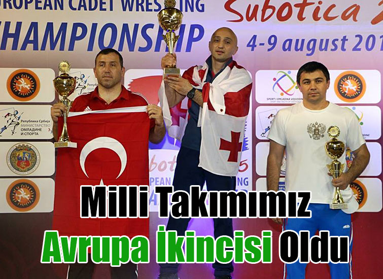 Serbest Güreş Milli Takımımız, Avrupa İkincisi Oldu