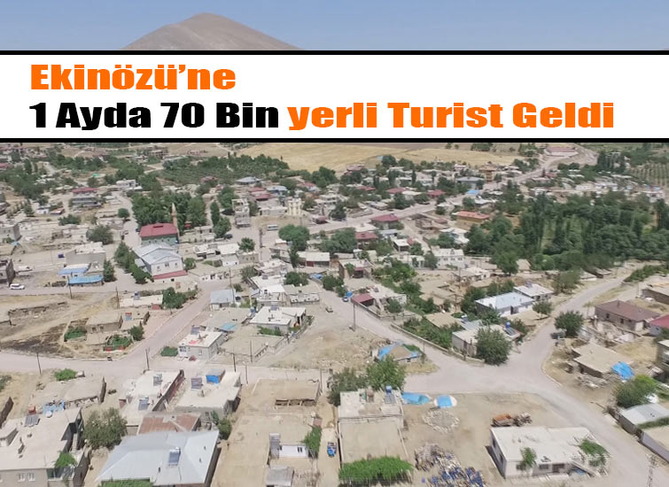 Ekinözü’ne 1 Ayda 70 Bin yerli Turist Geldi 