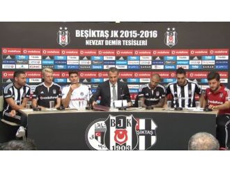 Beşiktaş’ta 5 İmza Birden