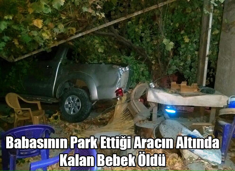  Babasının Park Ettiği Aracın Altında Kalan Bebek Öldü