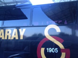 Galatasaray Otobüsüne Saldırı