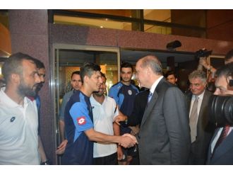 Erdoğan’dan Rizespor Ziyareti