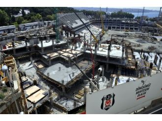 Vodafone Arena Stadı’nın İnşaatı Durduruldu