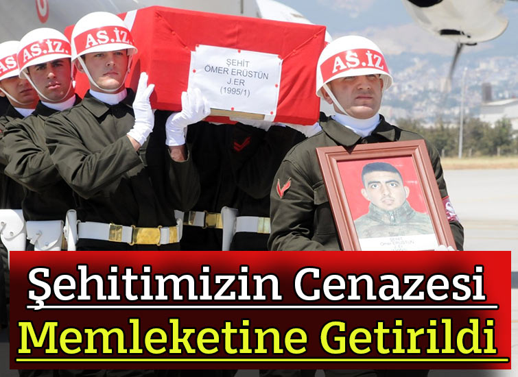 Şehitimizin Cenazesi Memleketine Getirildi