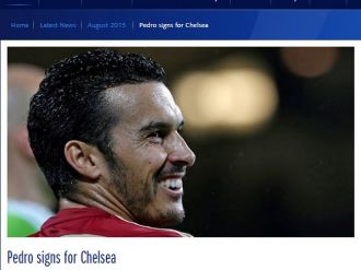 Pedro’yu Chelsea Kaptı