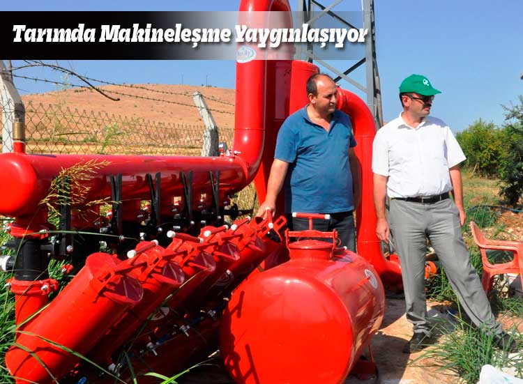 Tarımda Makineleşme Yaygınlaşıyor