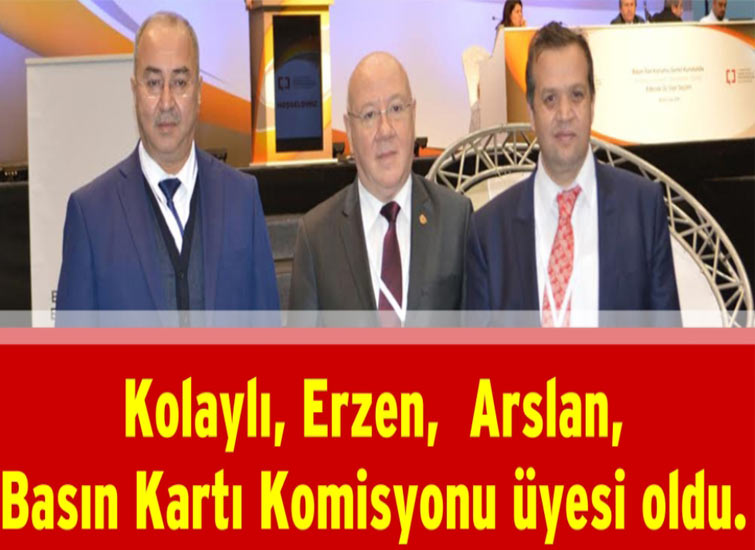 Konfederasyonumuz Basın Kartları Komisyonunda