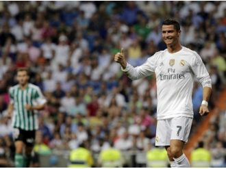 Ronaldo, Bernabeu’da ‘Dalya’ Dedi