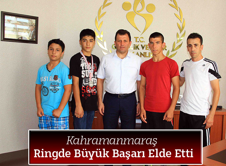 Kahramanmaraş Ringde Büyük Başarı Elde Etti