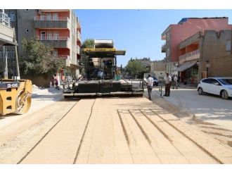 30 Ağustos Caddesi’nde Asfalt Çalışması