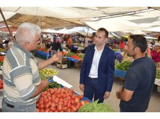 Ak Partili Aday Adayı Sahaya İndi