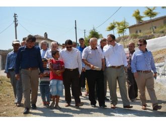 Başkan Çelik, Kalemli’nin Sorunlarını Yerinde İnceledi