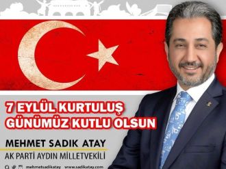 Milletvekili Atay’ın 7 Eylül Mesajı