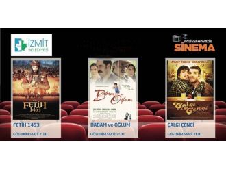 İzmit’in Mahallelerine Sinema Geldi