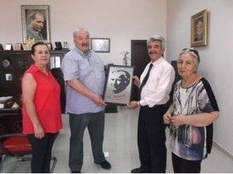 Eskişehir Kültür Sanat Derneği’nden İş Adamı Çatak’a Ziyaret