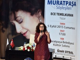 Muratpaşa’da Ece Temelkuran Söyleşisi