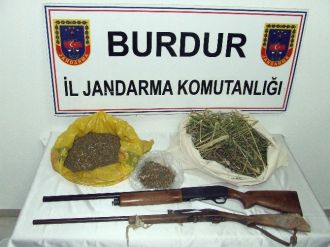 Burdur’da Uyuşturucu Operasyonu