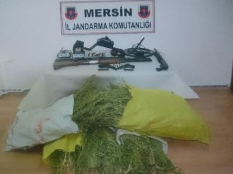 Mersin’de Uyuşturucu Operasyonu