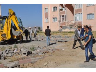 Eş Başkan Olan Doğalgaz Çalışmalarını İnceledi