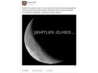 Mesut Özil’den Şehitlere Vefa