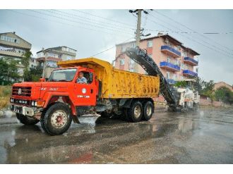 Körfez’de Yol Çalışması Devam Ediyor