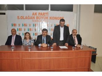 Muş’ta Ak Parti İl Başkanlığı 5. Olağan Büyük Kongre İçin Toplantı