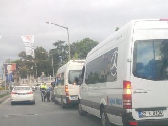 Servis Şoförleri Edirne’de Terörü Protesto Etti