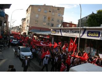 Pasinler ’De Teröre Lanet Yürüyüşü Düzenlendi