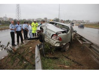 Samsun’da Trafik Kazası: 3 Yaralı