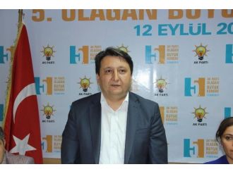 Ak Parti İl Başkanı Manav 5. Olağan Kongreyi Değerlendirdi