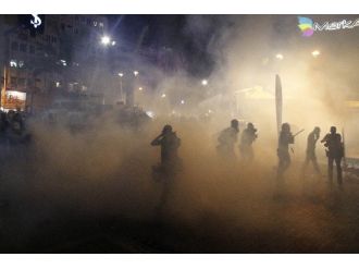 Antalya’da Terör Protestosuna Polis Müdahale Etti