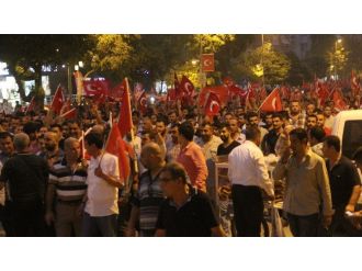 Hatay’da Teröre Tepki Yürüyüşü