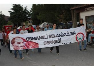 Osmaneli Teröre Karşı Tek Yürek Oldu