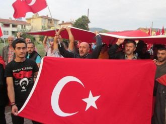 Cide’de Terör Olayları Protesto Edildi