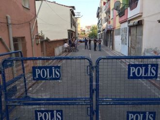 Hdp Akhisar İlçe Binası Çevresinde Yoğun Güvenlik Önlemi