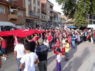 Gölpazarı Da Teröre Karşı Tek Yürek Oldu