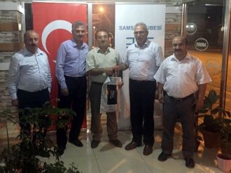 Samsun Büro Memur-sen’den Yakakent İlçe Temsilcisi İçin Veda Toplantısı